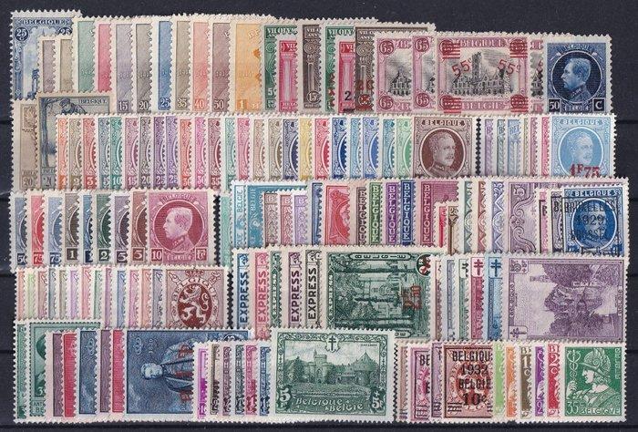 België 1919/1939 - Reeksen en gedeeltelijke jaargangen met, Postzegels en Munten, Postzegels | Europa | België
