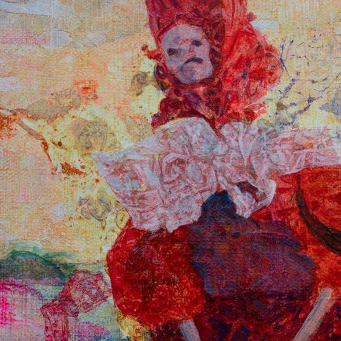 Michael Tkatschow - red bull, Antiek en Kunst, Kunst | Schilderijen | Modern