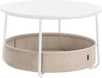 VASAGLE ronde Salontafel met opbergbak – diameter 75 cm -, Huis en Inrichting, Verzenden, Nieuw