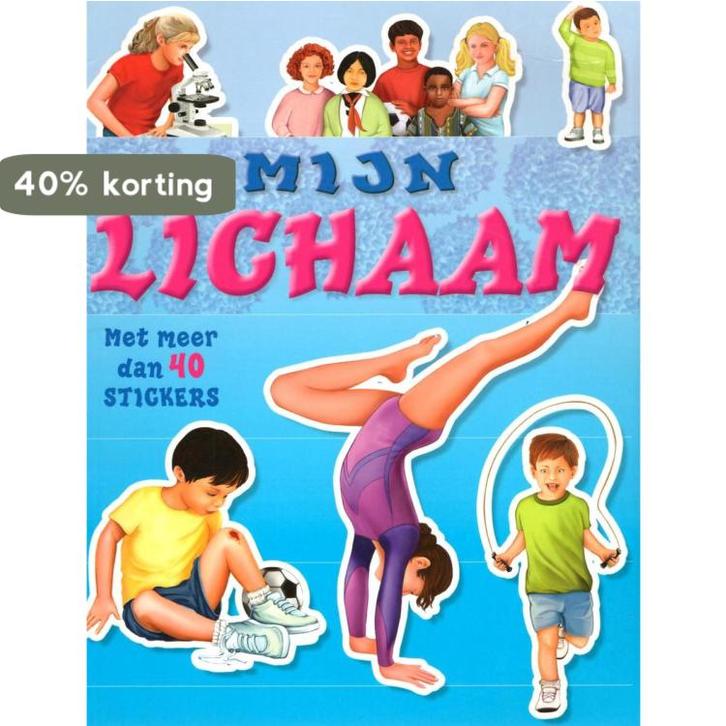 Plakken en spelen: mijn lichaam 9789086682423, Boeken, Kinderboeken | Baby's en Peuters, Zo goed als nieuw, Verzenden