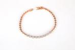 Armband - 18 karaat Roségoud - 0.59ct. tw. Diamant, Handtassen en Accessoires, Armbanden, Nieuw