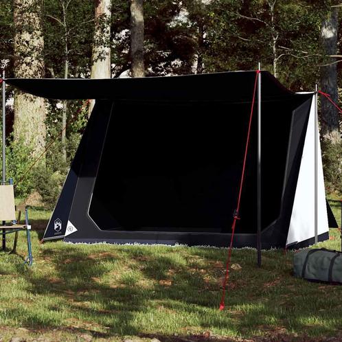 vidaXL Tent 2-persoons waterdicht verduisterend stof wit, Caravans en Kamperen, Tenten, Nieuw, Verzenden