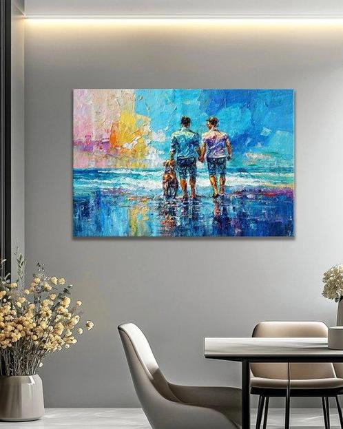 StefanoArt - Eternal Walk, Antiek en Kunst, Kunst | Schilderijen | Modern