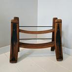 Wijnrek - Eik, Smeedijzer