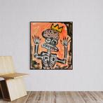 Timo Wedell (1994) - Big Brain Like Basquiat - XXL, Antiek en Kunst, Kunst | Schilderijen | Modern