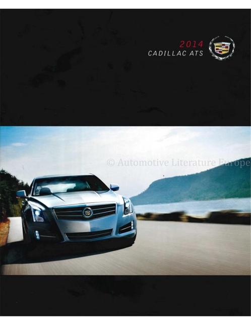 2014 CADILLAC ATS BROCHURE ENGELS, Boeken, Auto's | Folders en Tijdschriften, Ophalen of Verzenden