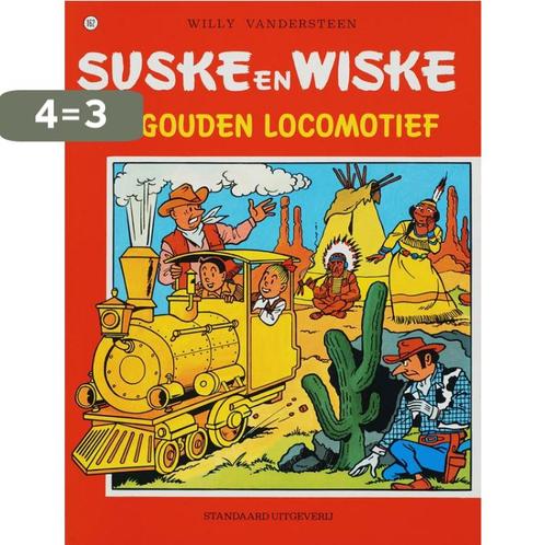 De gouden locomotief / Suske en Wiske / 162 9789002134807, Boeken, Stripverhalen, Gelezen, Verzenden