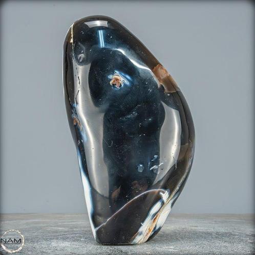 Zeldzame natuurlijke agaat Orca Vrije vorm- 1796.05 g, Verzamelen, Mineralen en Fossielen