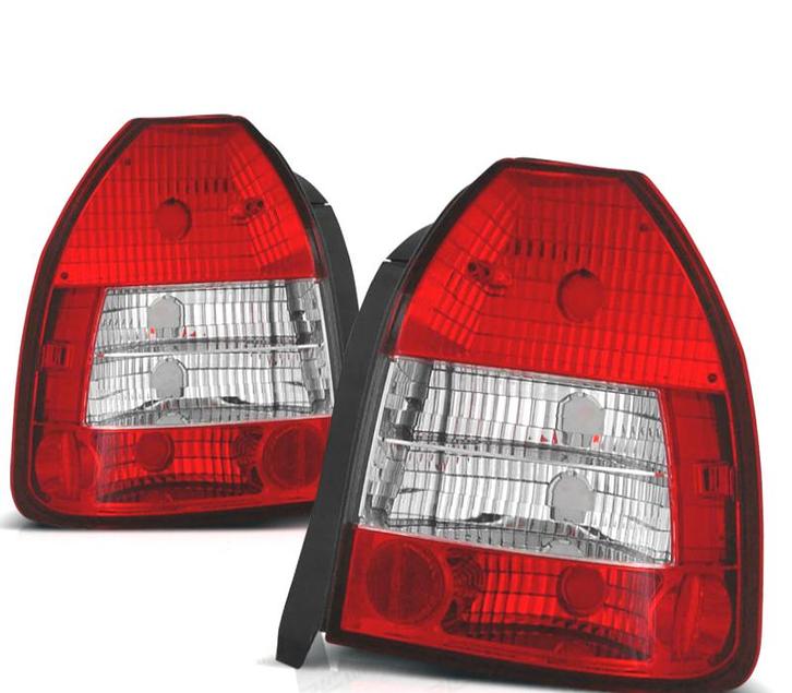 FEUX ARRIÈRE HONDA CIVIC 95-01 3P ROUGE, Auto-onderdelen, Verlichting, Verzenden