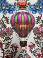 ONTWERP AMAR met PAVOES EN LUCHTBALON Cotton 100% Panama