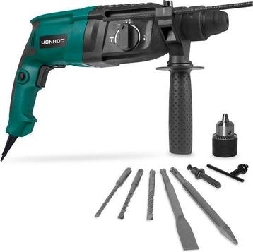 VONROC Boorhamer 800W – 3 Joule – SDS plus – 4 functies – beschikbaar voor biedingen