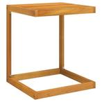 Bijzettafel Acacia C-Vorm | Retour Deal | 40% Korting, 45 tot 60 cm, Minder dan 55 cm, Verzenden, Nieuw