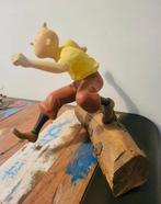 Herg - Tintin - Statuette Leblon-Delienne - Tintin au tronc, Nieuw