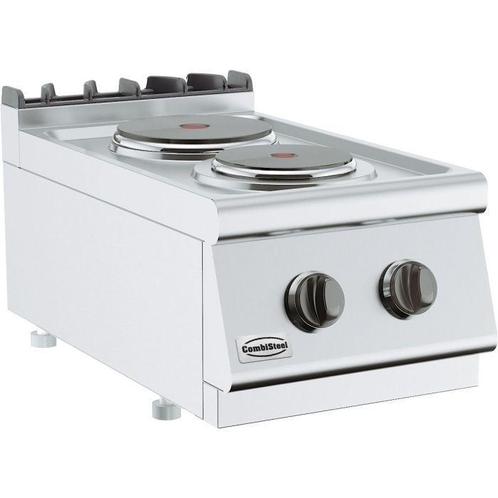 Base 700 Kooktafel | Elektrisch | 2 Platen | 1x 2.25 - 1x, Zakelijke goederen, Horeca | Keukenapparatuur, Nieuw in verpakking