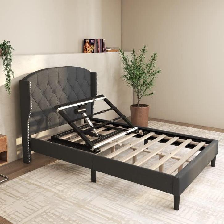 Elektrische lattenbodem - Verstelbare rugleuning - 70x85cm -, Maison & Meubles, Chambre à coucher | Matelas & Sommiers, Envoi