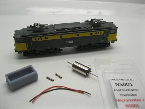 micromotor NS001 motor ombouwset voor Startrain NS001 NS, Hobby & Loisirs créatifs, Trains miniatures | Échelle N, Envoi
