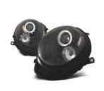PHARES POUR MINI COOPER R56 R57 06-14 ANGELS EYES FOND NOIR, Autos : Pièces & Accessoires, Verzenden