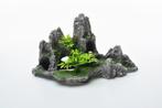 Rotsformatie met plateau en boom / Aquarium decoratie As-919, Verzenden, Nieuw