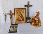 Religieuze en spirituele objecten (6) - Hout - 1946-1990, Antiquités & Art