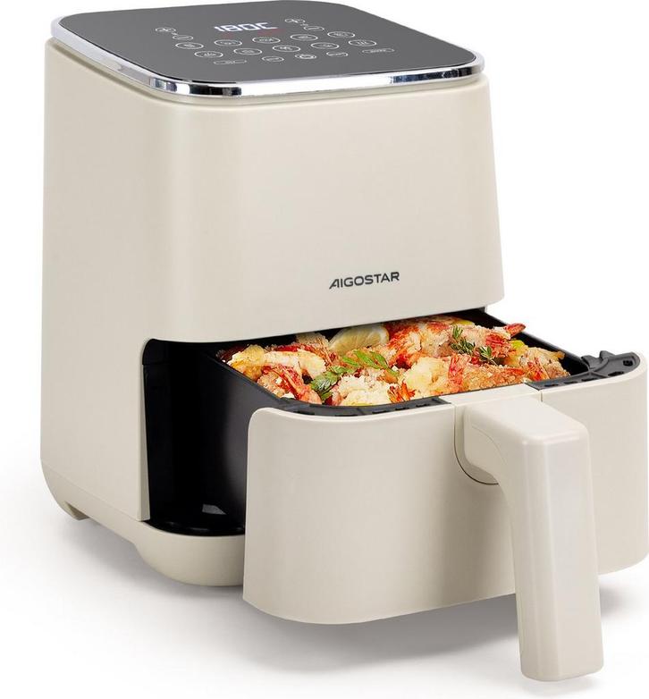 Airfryer - heteluchtfriteuse - 2L - 1200W - Zwart, Electroménager, Friteuses à air, Envoi