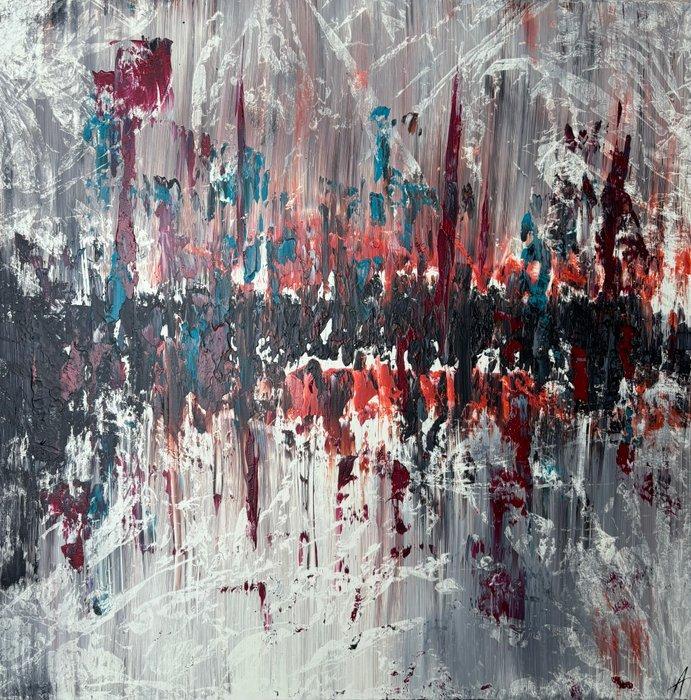 Angy’art Painting - Les Brumes du Souvenir, Antiek en Kunst, Kunst | Schilderijen | Modern