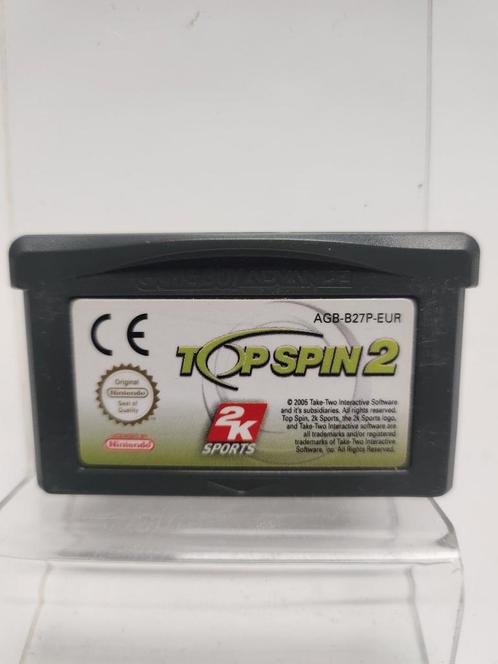 TopSpin 2 Nintendo Game Boy Advance, Consoles de jeu & Jeux vidéo, Jeux | Nintendo Game Boy, Enlèvement ou Envoi