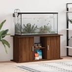 vidaXL Aquariumstandaard 121x41x58 cm bewerkt hout bruin, Dieren en Toebehoren, Verzenden, Nieuw