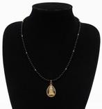 Obsidiaan - Ketting - Boeddha - Spiritueel harnas,