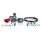 Compressorset Oluve 215 | mat grijs manometerpaneel met enke, Verzenden