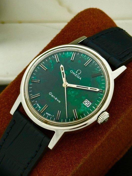 Omega - Zonder Minimumprijs - Vintage Malachite Style Geneve, Handtassen en Accessoires, Horloges | Heren