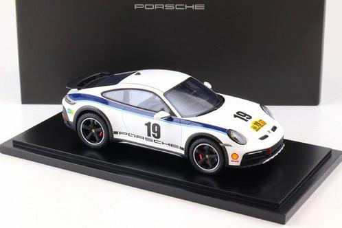 Spark 1:18 - Voiture de sport miniature - Porsche 911 Dakar, Hobby en Vrije tijd, Modelauto's | 1:5 tot 1:12