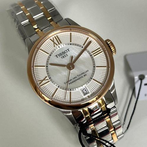 Tissot - Chemin Des Tourelles Powermatic 80 -, Handtassen en Accessoires, Horloges | Heren