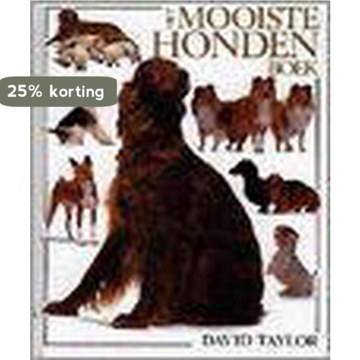 Mooiste hondenboek 9789041003249 David A. Taylor, Boeken, Wetenschap, Gelezen, Verzenden