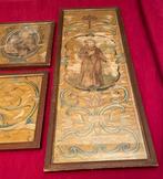 Reliekhouder (4) - Zijde - 17e / 18e eeuw, Antiek en Kunst