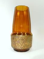 Moser Karlsbad - Vase - Verre - Goldfries forme rare, Antiek en Kunst