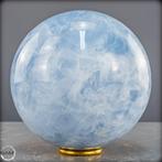 Natuurlijke blauwe calcietbal uit Madagaskar – Zachte, Collections