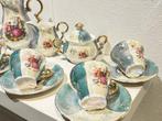 Bavaria mokka 24kt goud - Service à thé (13) - Retro stijl, Antiek en Kunst