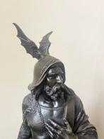 Sculpture, Krijger met zwaard en schild - 53 cm - Régule