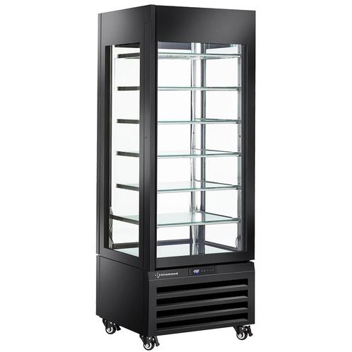 Vriesvitrine | EXALTA | 440L | Zwart | -15°C/-22°C |, Zakelijke goederen, Horeca | Keukenapparatuur, Nieuw in verpakking, Verzenden