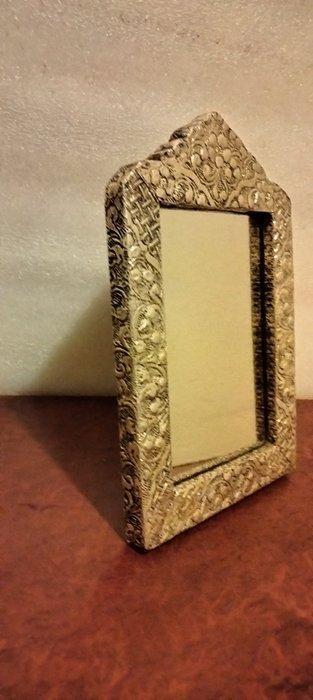 Artisanale muguets - Miroir de table- Muguets - En plaque, Antiquités & Art, Curiosités & Brocante