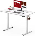 Zit sta bureau - Elektrisch - Verstelbaar - 100x60 cm - Wit, Huis en Inrichting, Bureaus, Verzenden, Nieuw