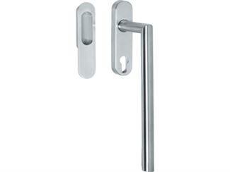 Intersteel Hef/schuifdeurbeslag Hoek 90° PC69 mm RVS, Doe-het-zelf en Bouw, Deuren en Vliegenramen, Ophalen of Verzenden