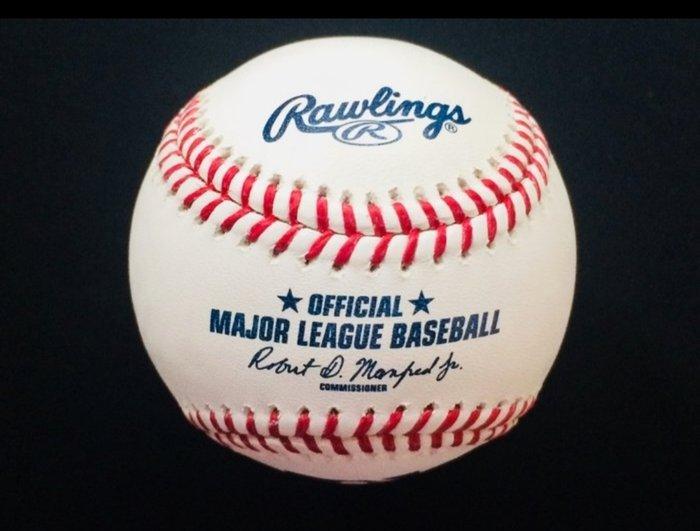 Usain Bolt - 2018 - Baseball - Rawlings - Officieel Major, Verzamelen, Overige Verzamelen