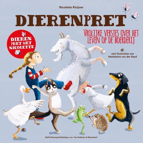 Dierenpret 9789000371105 Nicolette Kluijver, Boeken, Kinderboeken | Baby's en Peuters, Zo goed als nieuw, Verzenden