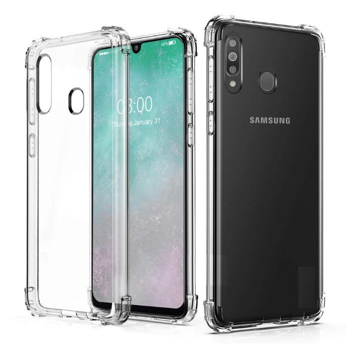 Samsung Galaxy M31 Transparant Bumper Hoesje - Clear Case, Télécoms, Téléphonie mobile | Housses, Coques & Façades | Samsung, Envoi