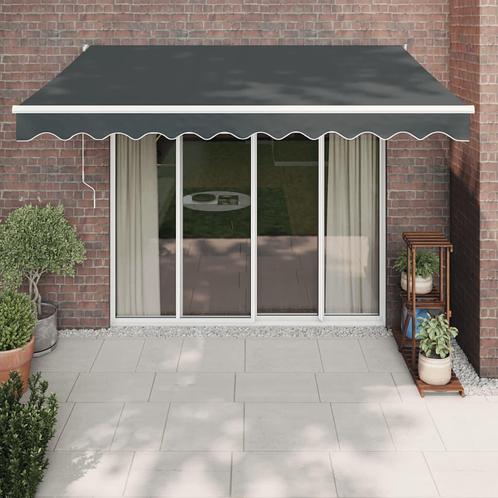 vidaXL Luifel elektrisch uitschuifbaar 3,5x2,5 m, Tuin en Terras, Zonneschermen, Nieuw, Verzenden
