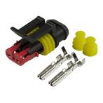 AMP Superseal 2-Polig Female, 0.50mm², Ophalen of Verzenden, Nieuw