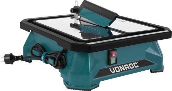 2dekans | VONROC Tegelzaag 650W –Waterkoeling – Incl. 180mm, Doe-het-zelf en Bouw, Gereedschap | Zaagmachines, Ophalen of Verzenden