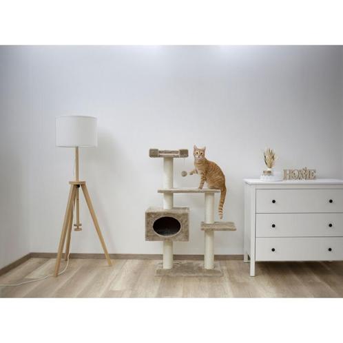 Arbre à chat emmy, beige, 58 x 38 x 121 cm - kerbl, Dieren en Toebehoren, Katten-accessoires
