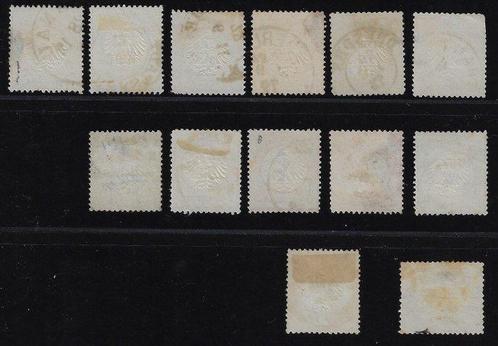 Duitse Rijk 1872 - Dt.Reich: Adelaar met klein borstschild/, Postzegels en Munten, Postzegels | Europa | Duitsland